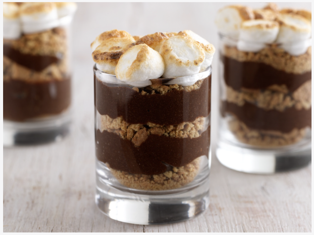 Chocolate dessert cups for private events